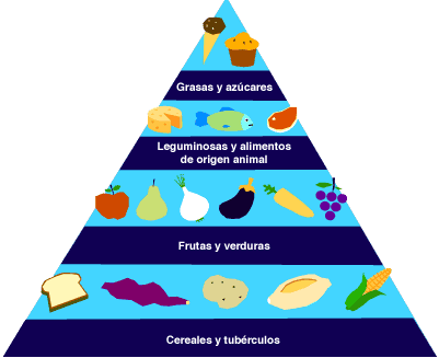 pirámide alimenticia