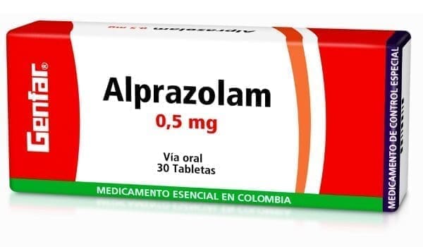 Alprazolam 0.5mg Tabletas