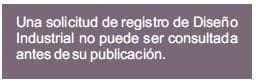 Consulta - Registro de Diseño Industrial