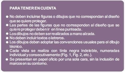 Para tener en cuenta - Registro de Diseño Industrial