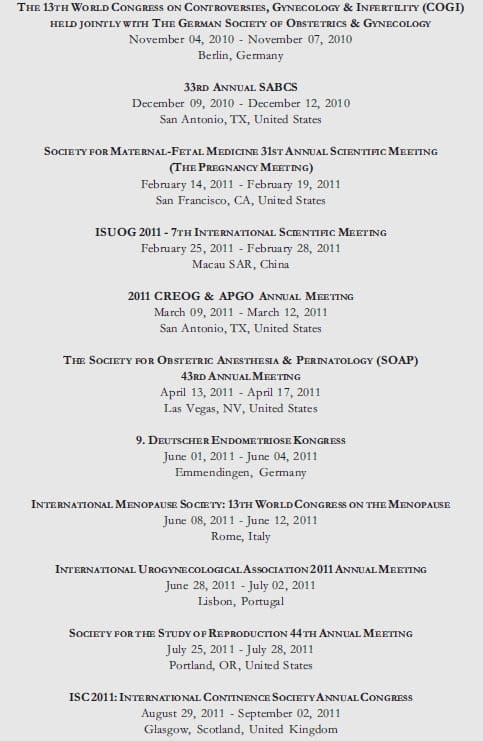 Congreso de Geriatría y Obstetricia