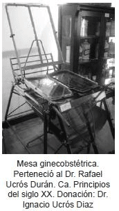 Mesa ginecobstetrica