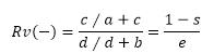 Fórmula matemática, Verosimilitud