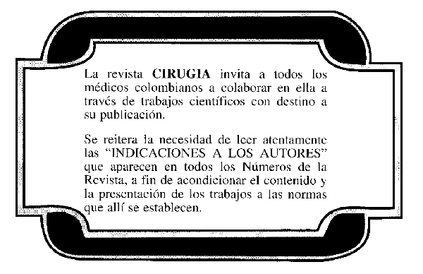 invitación de la revista