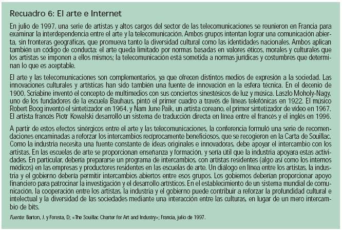 El arte e Internet El arte e Internet
