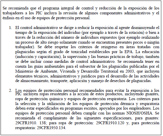 Programa integral de control de trabajadores a los PIC Programa integral de control de trabajadores a los PIC