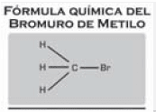 Fórmula química del bromuro de metilo Fórmula química del bromuro de metilo