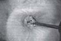 Defecto creado en el cóndilo femoral