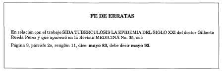 Fe de Erratas ley 100