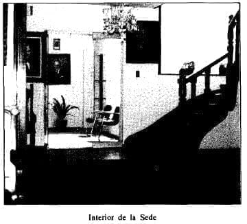 Interior de la sede Interior de la sede