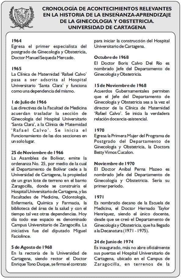 CRONOLOGÍA DE ACONTECIMIENTOS7