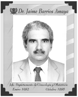Dr Jaime Barrios Amaya