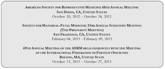 Congresos de Ginecología y Obstetricia