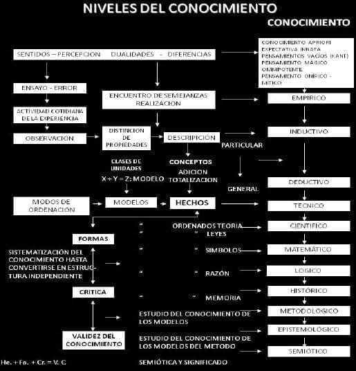 Niveles del Conocimiento