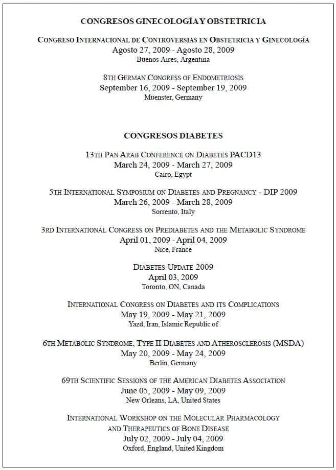 ginecología y obstetricia