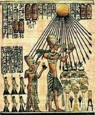 Akenatón Sol, Rey Dios radiante