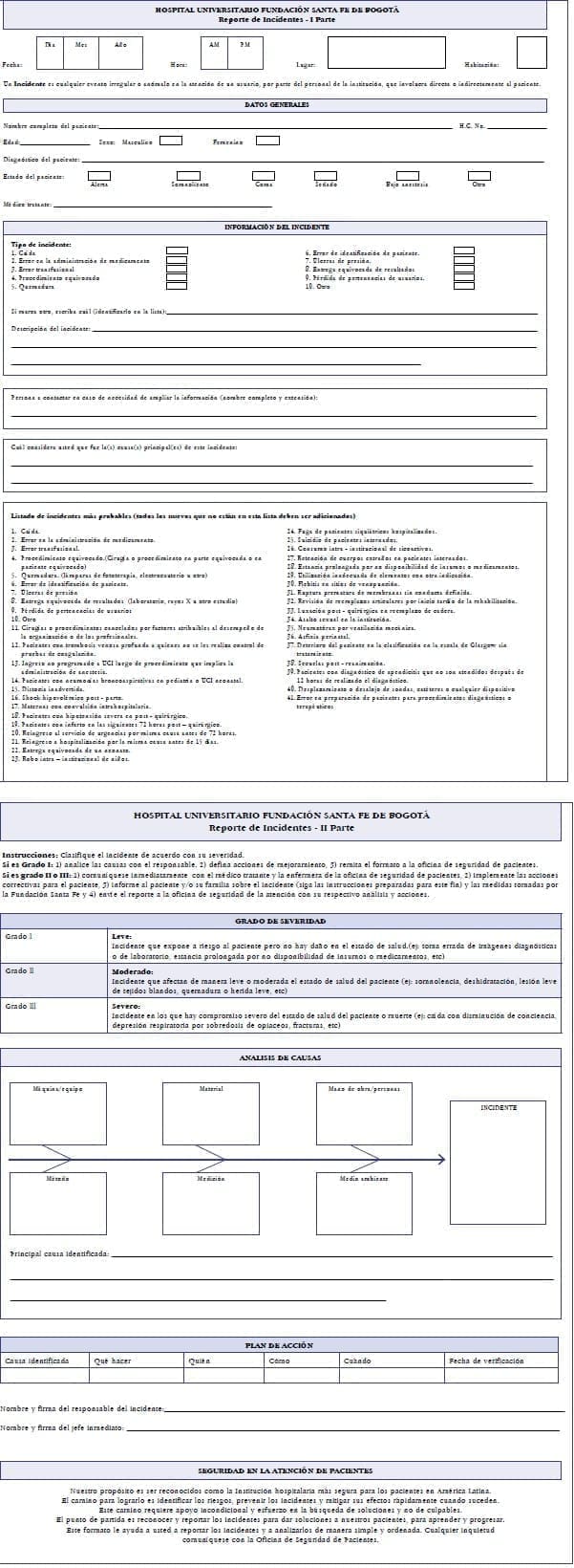 Reporte de Incidentes