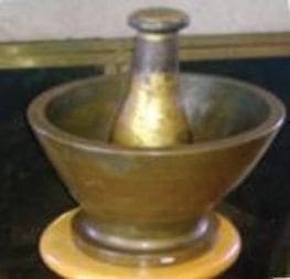 Museo de Historia de esta Academia, Molcajejte