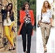 Looks para ir a trabajar - Pantalones