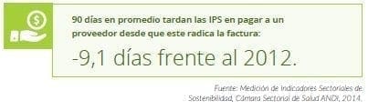 Pago de IPS a proveedor desde que este radica la factura
