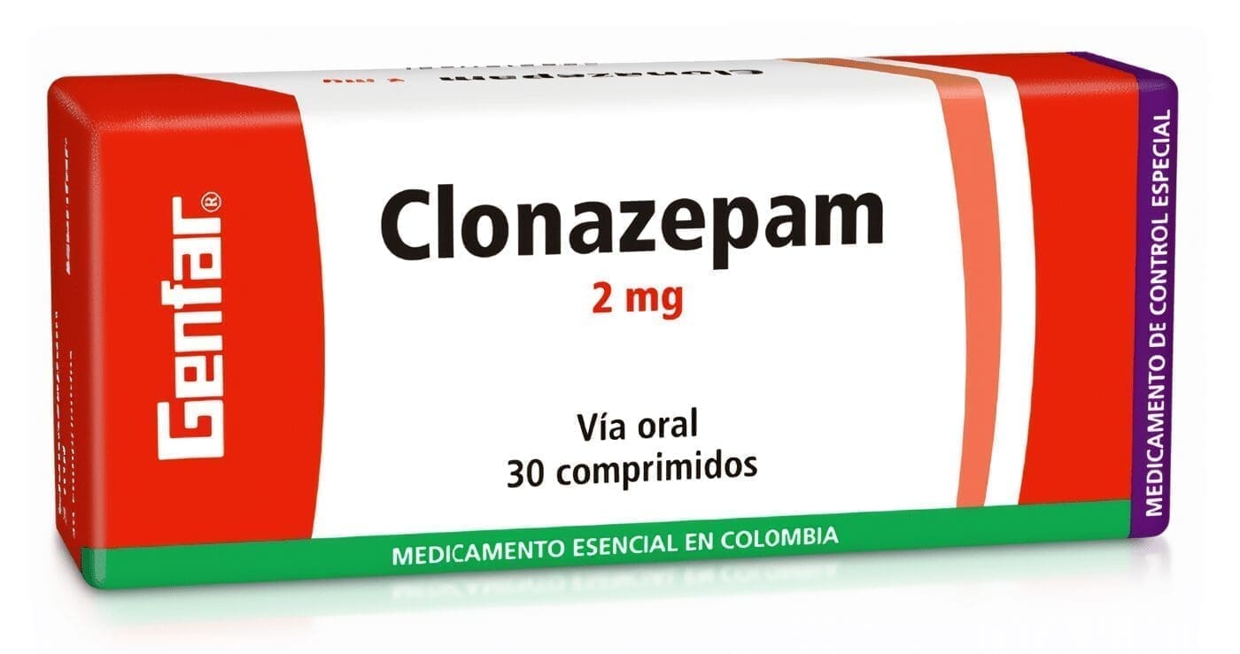 Clonazepam Tabletas 2mg - Genfar