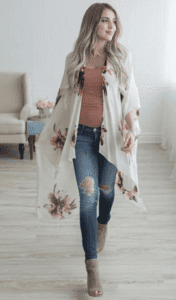 Look con Kimono