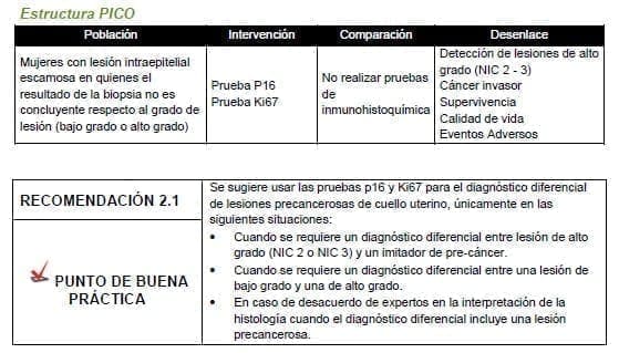 Prueba P16 Prueba Ki67