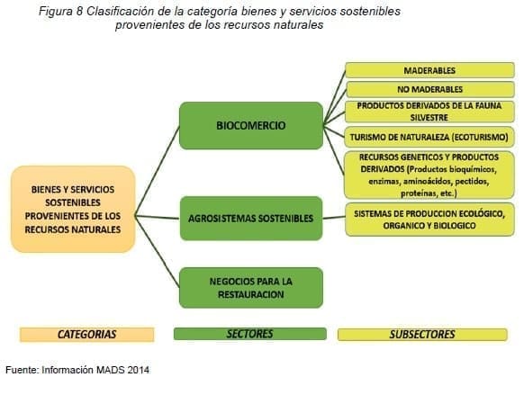 Servicios sostenibles provenientes de los recursos naturales