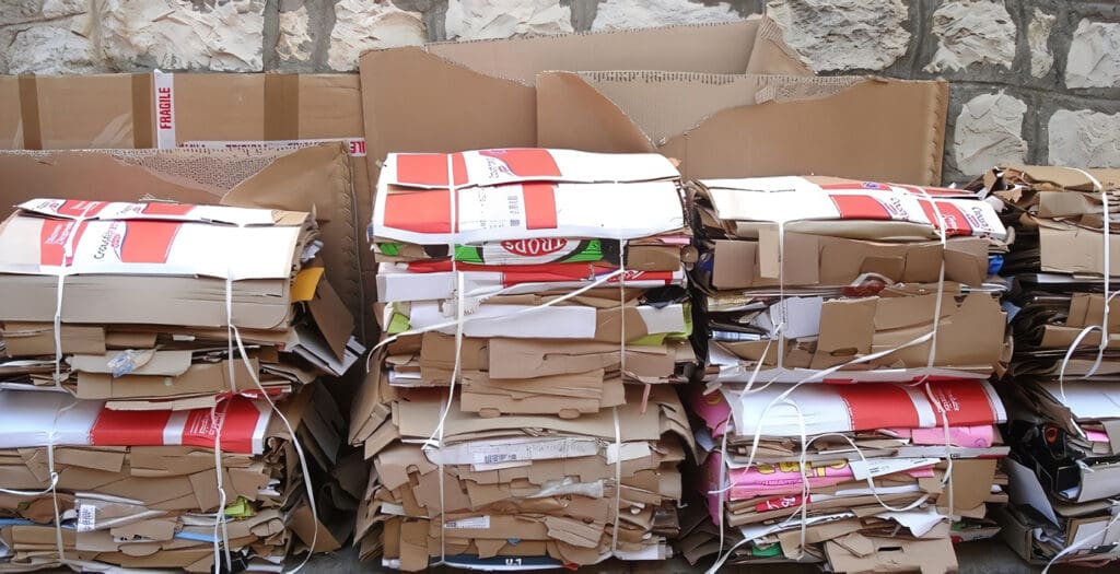 Reciclaje de cartón