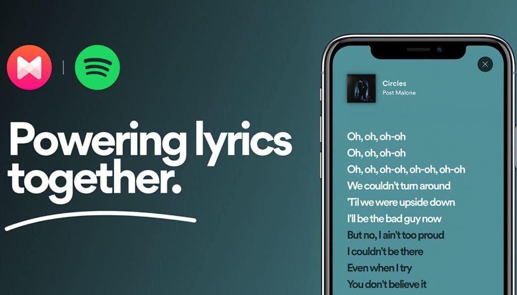 Spotify ha desbloqueado la opción para letras de las canciones