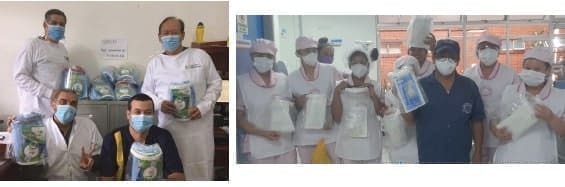 Personas que trabajan en el sector de salud