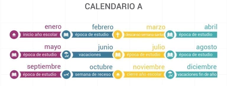 Calendario académico a