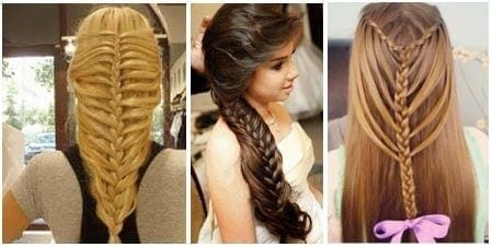 Ideas peinado trenza sirena